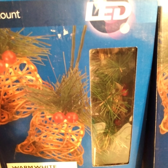 Phillips rattan bell warm string lights 2 NIB - Picture 3 of 8